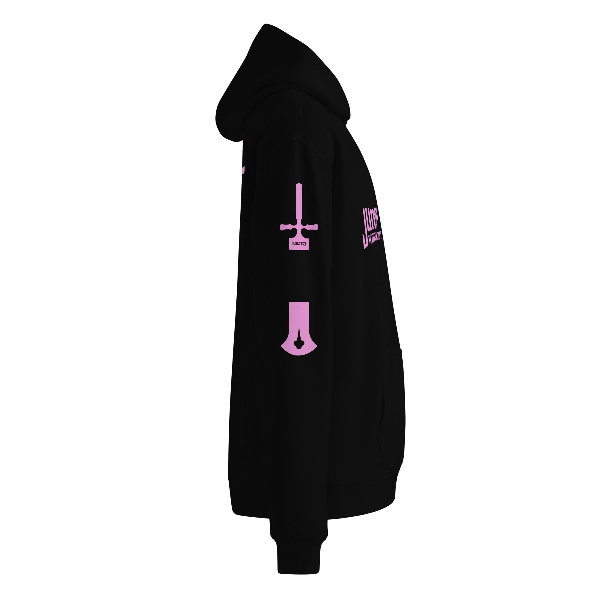 Sweat à capuche oversize unisexe « BIA » - Workout_progress