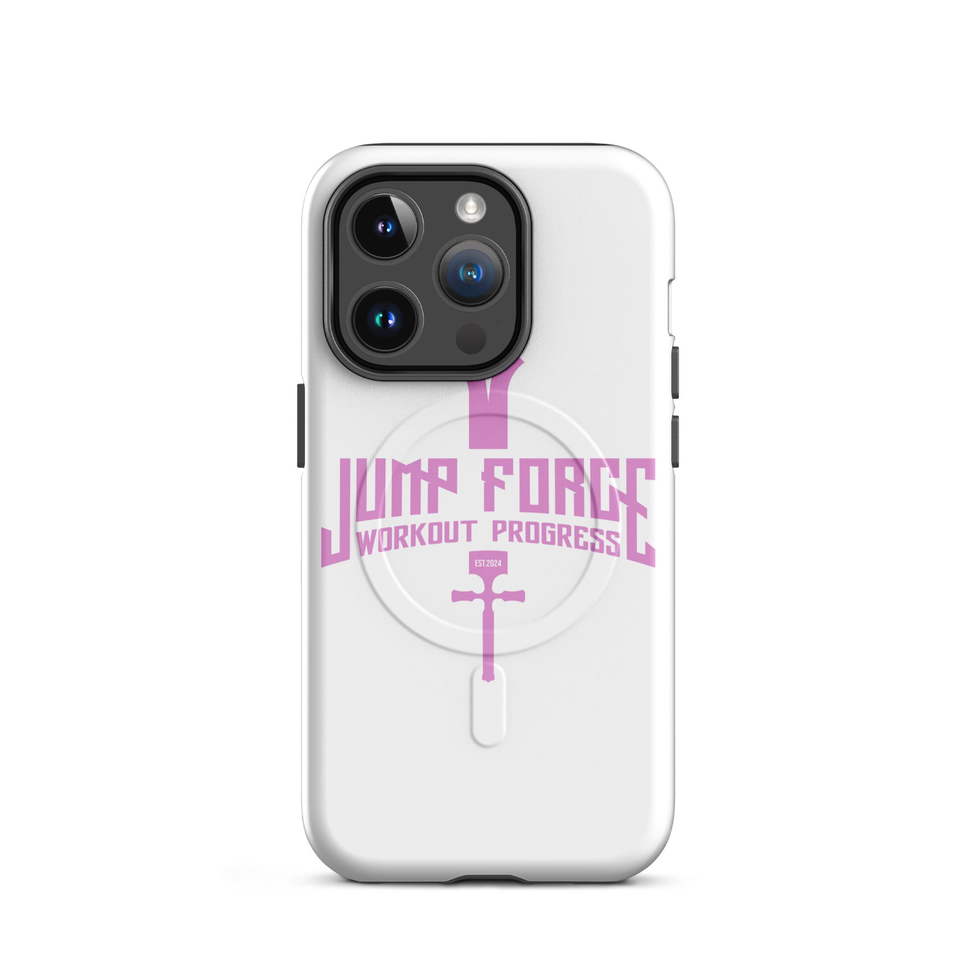 Coque solide pour iPhone® avec MagSafe® « workoutprogress » - Workout_progress