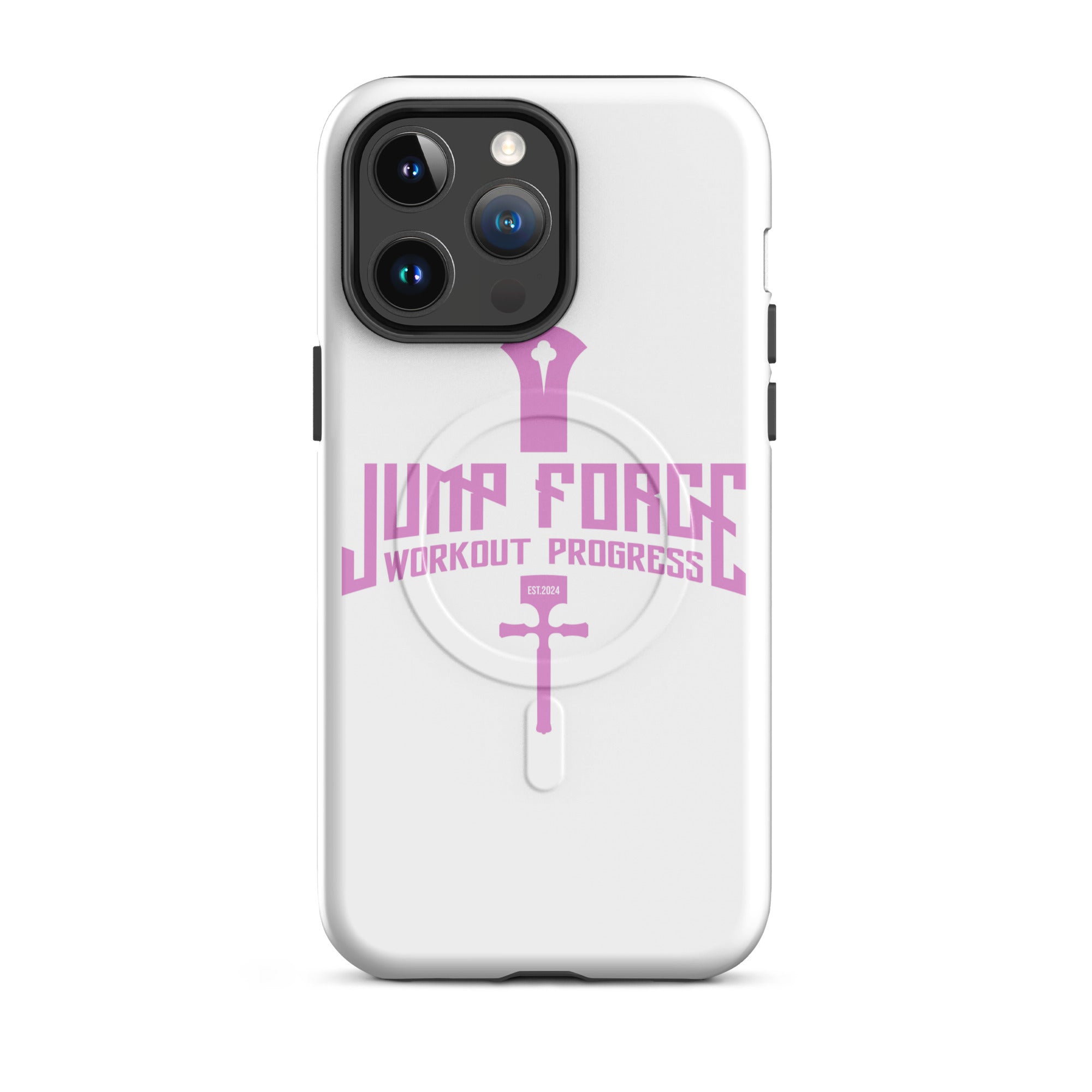 Coque solide pour iPhone® avec MagSafe® « workoutprogress » - Workout_progress