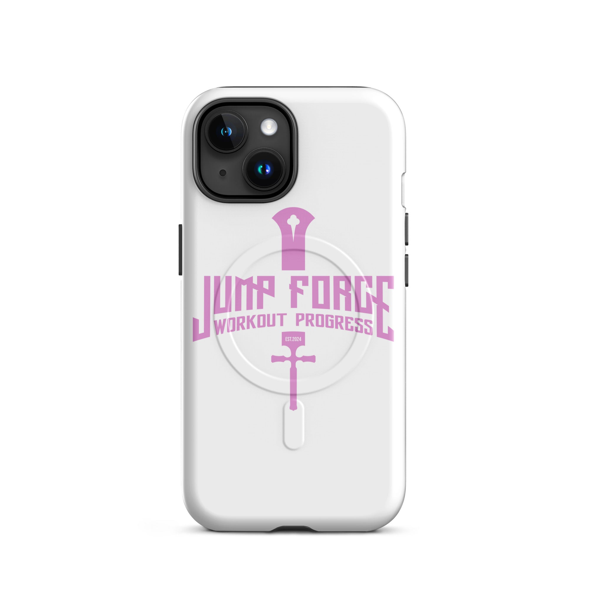 Coque solide pour iPhone® avec MagSafe® « workoutprogress » - Workout_progress