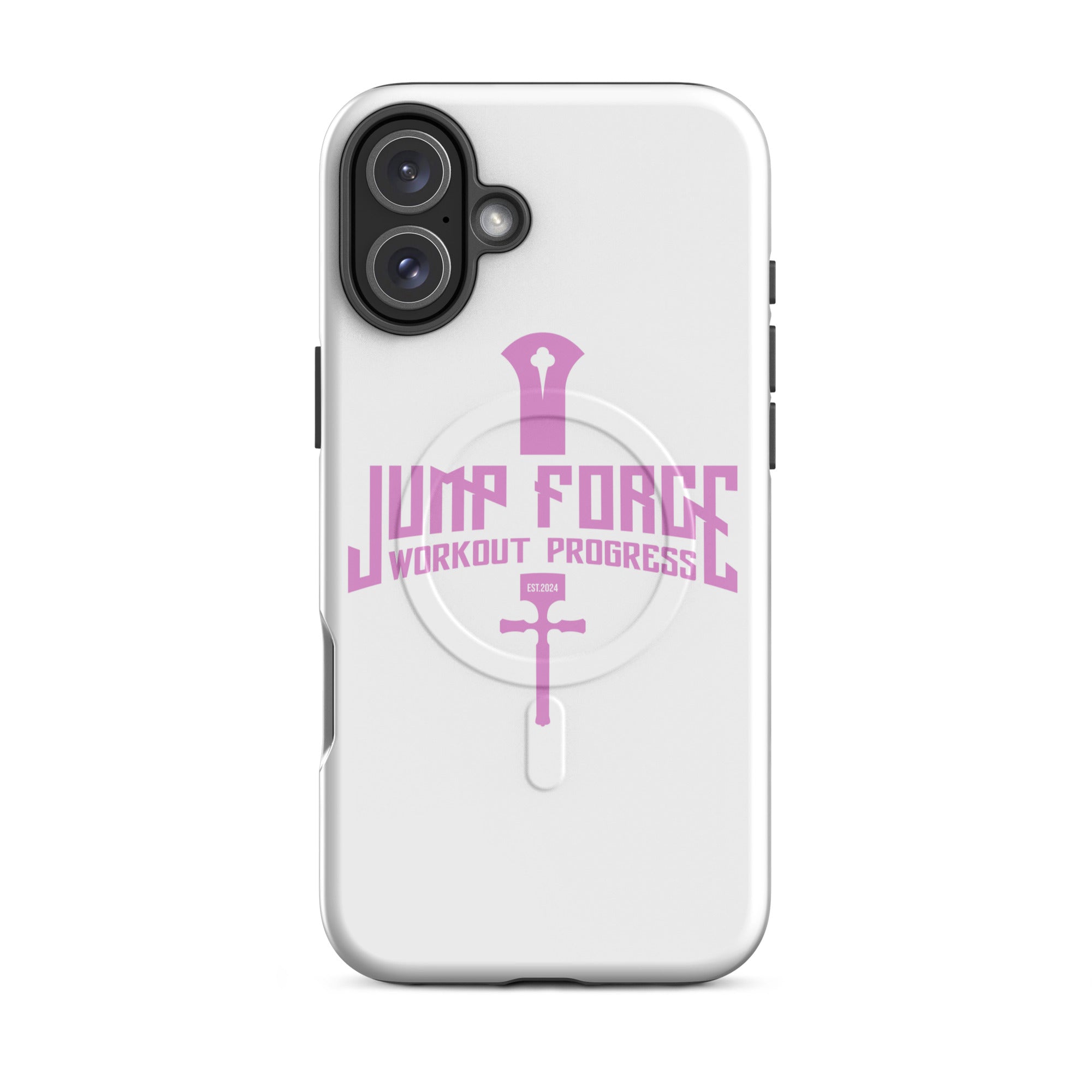 Coque solide pour iPhone® avec MagSafe® « workoutprogress » - Workout_progress