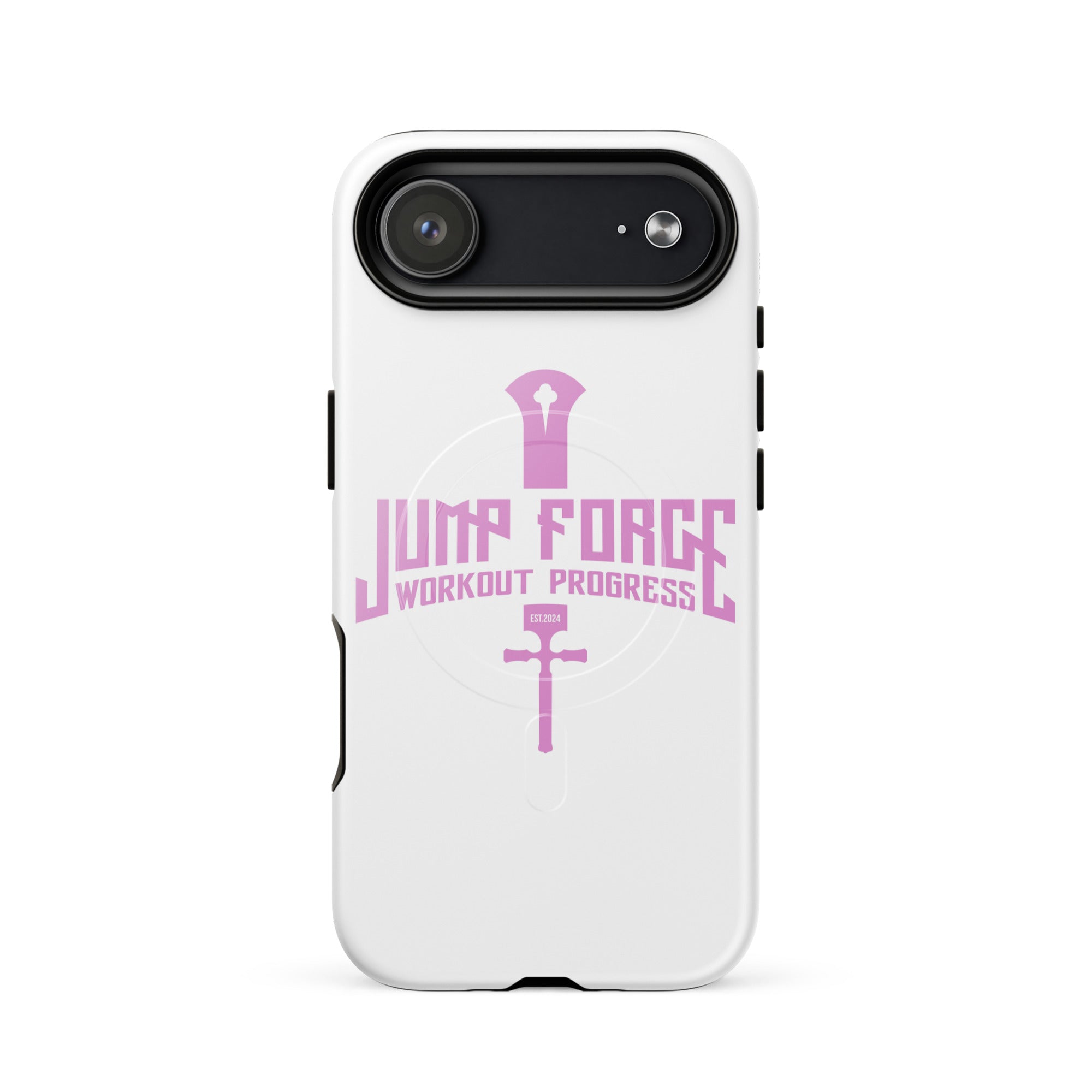 Coque solide pour iPhone® avec MagSafe® « workoutprogress » - Workout_progress