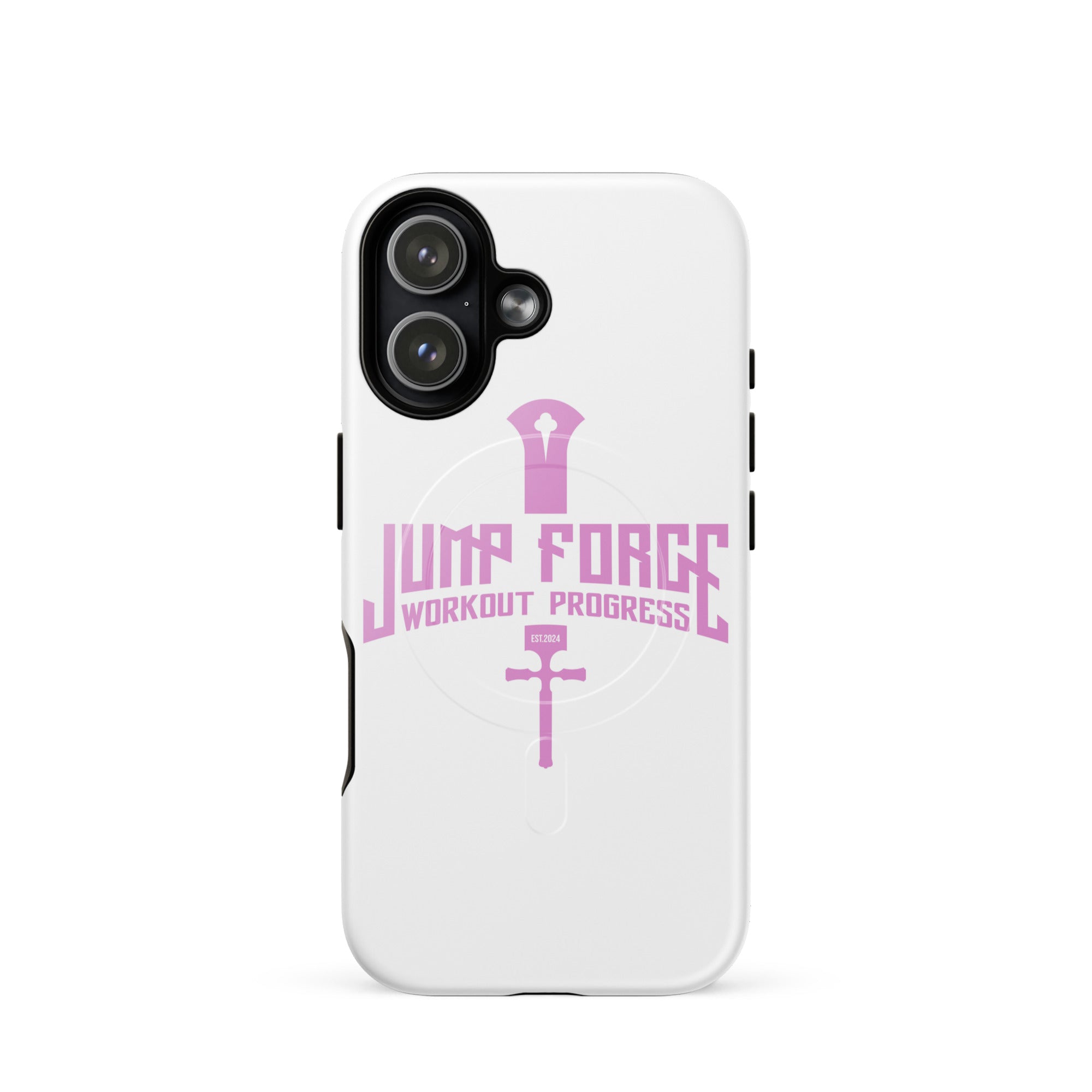 Coque solide pour iPhone® avec MagSafe® « workoutprogress » - Workout_progress