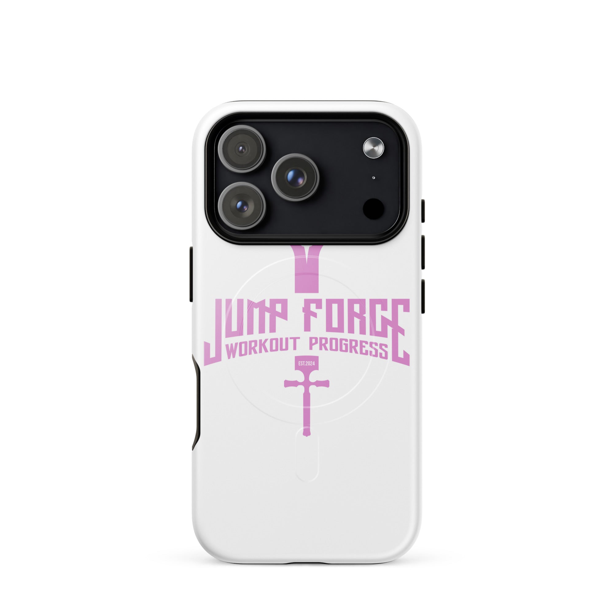 Coque solide pour iPhone® avec MagSafe® « workoutprogress » - Workout_progress