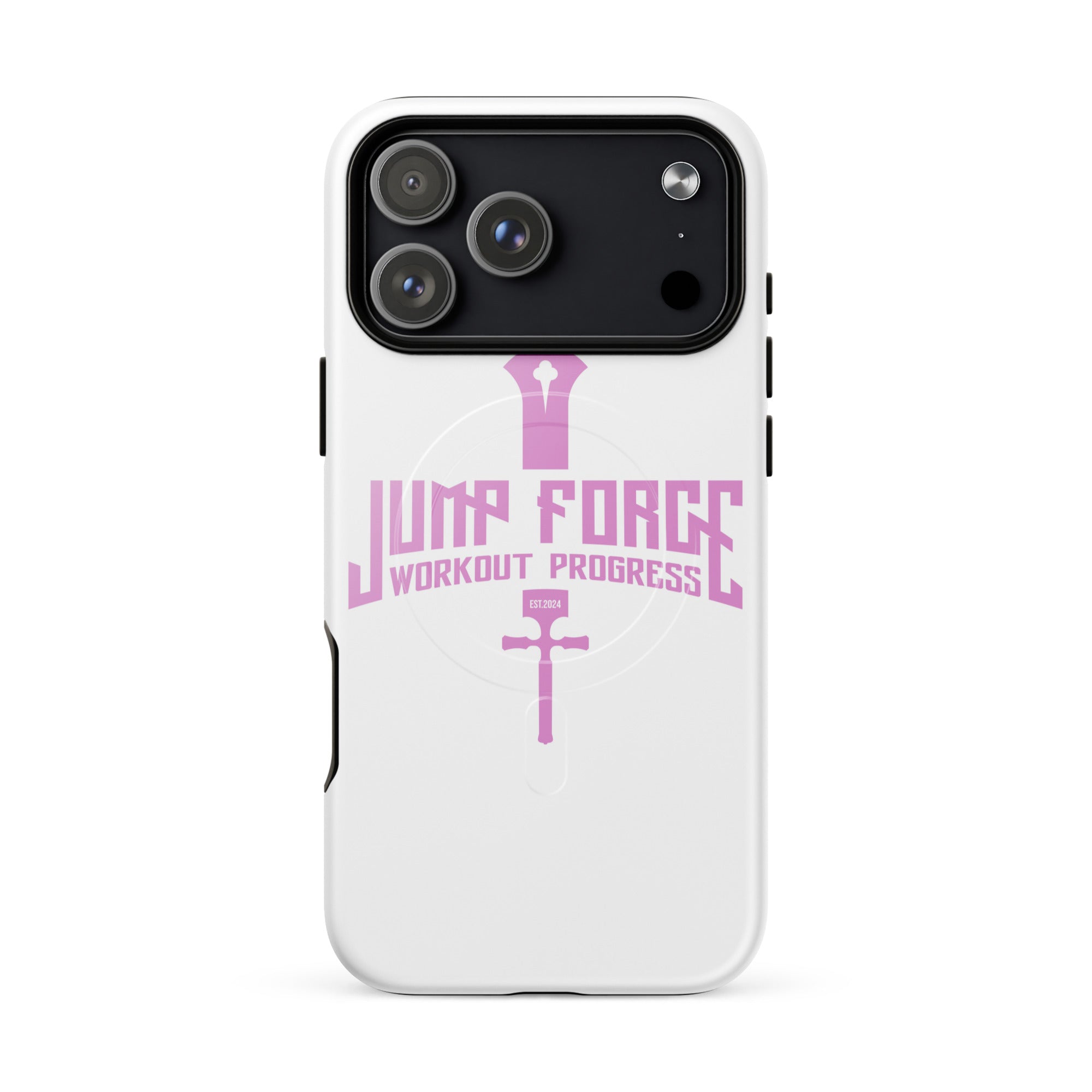 Coque solide pour iPhone® avec MagSafe® « workoutprogress » - Workout_progress